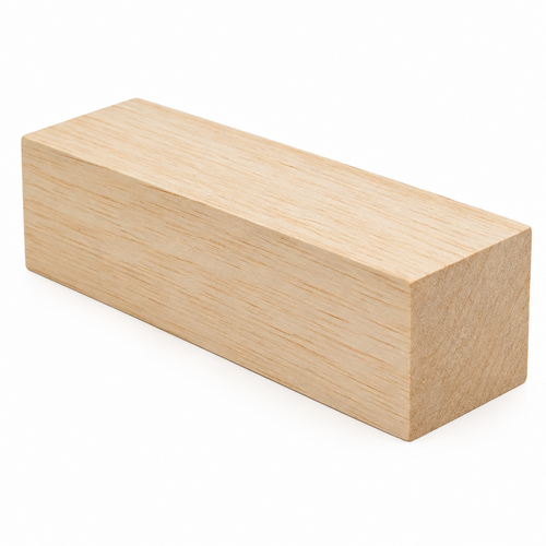 1" x 1" x 12" Balsa Wood Block