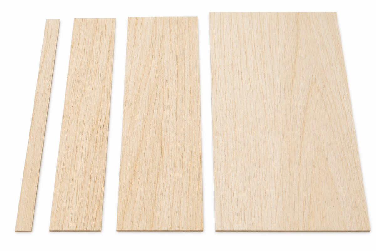 1/2" x 6" x 48" Balsa Wood Sheet